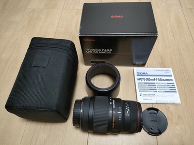 Sigma 70-300mm F4-5.6 DG APO Macro Canon EF Lens, Used, Excellent Condition