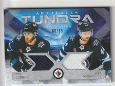 2025-26 UPPER DECK ARTIFACTS TUNDRA TEAMMATES DUOS MORRISSEY CONNOR 60/99