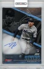 2021 Topps Bowman S Best Jose Devers Best Of 2021 Autograph B21-Jd