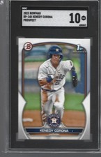 Kenedy CORONA  SGC 10 / 2023 Bowman Prospect #BP-148 - Houston ASTROS
