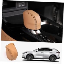Custom Interior Accessories for Lexus NX 250 350 RX NX Gear Shift Knob Brown