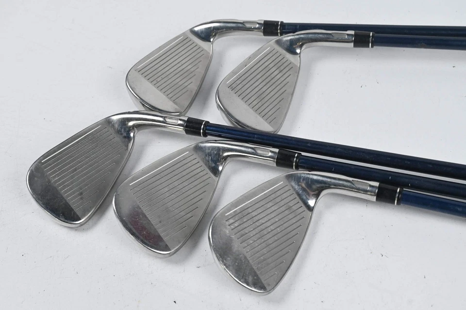 Left Hand Taylormade SIM Max OS Irons / 5-9i / Senior Flex Ventus Blue 5 Shafts - Image 3 of 4