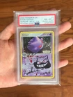Kouki Saitou Signed Pokemon Gengar EX Legend Maker PSA 8 Regional Champs