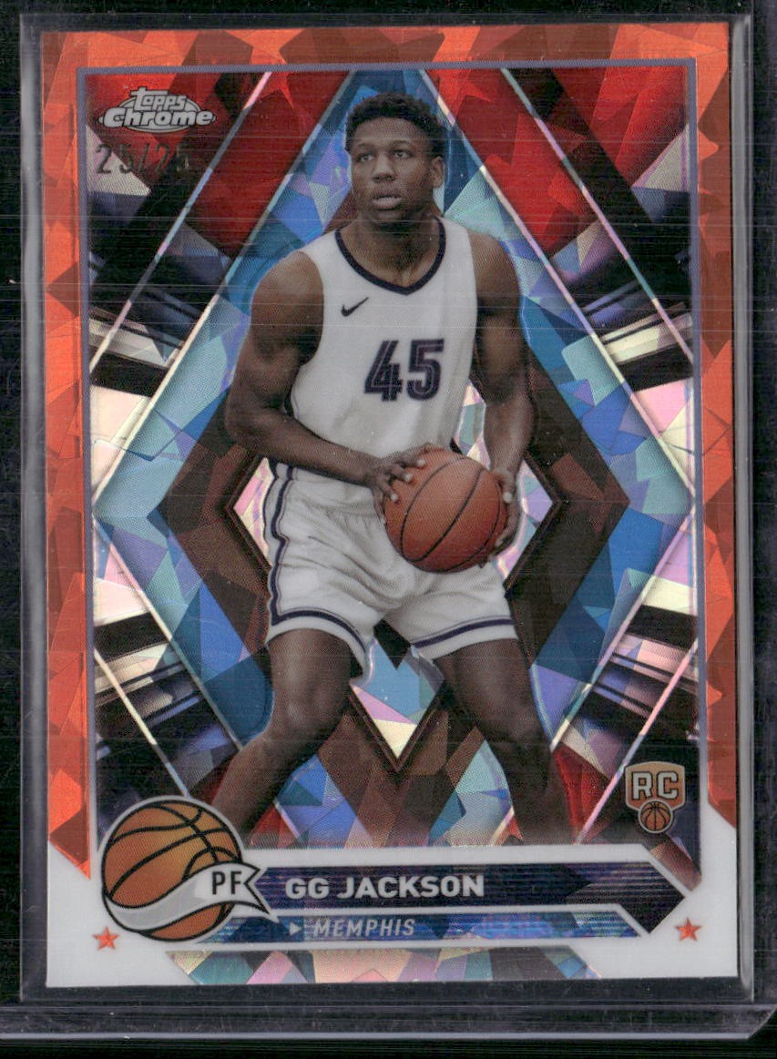 2023-24 Topps Chrome Sapphire Edition #54 GG Jackson Orange 25/25