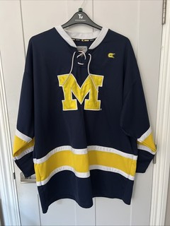 Men’s Michigan Ice Hockey Jersey 2XL Xxl