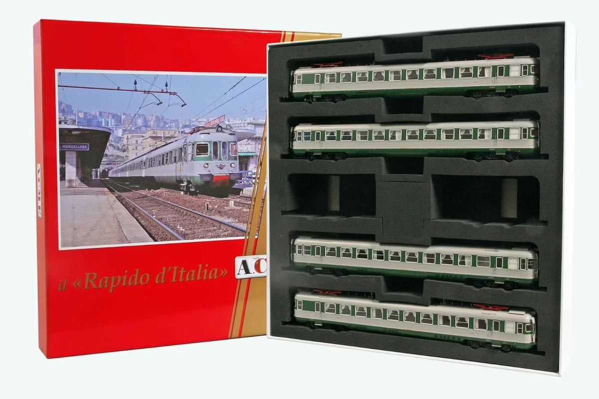 Elettrotreno FS Ale 801 4 éléments – Tarvisium H0 – Neuf Analogique Italie