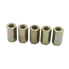 5 PCS/SET SHLPDFM Brass Inverted Flare Brake Line Union Fits for 3/16" Tube 