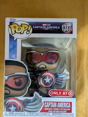 Funko Pop Marvel Captain America Brave New World Bobble Head #1337 New In Box