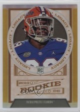 2019 Panini Legacy Rookies Premium Edition Gold Prizm 11/25 Jachai Polite 3c7