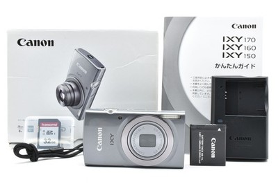 [MINT] Canon IXY 160 IXUS 165 PowerShot ELPH 165 Digital Camera Silver Japan