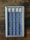 4 - 1 Gram Valcambi Bars With Silver Element Card !