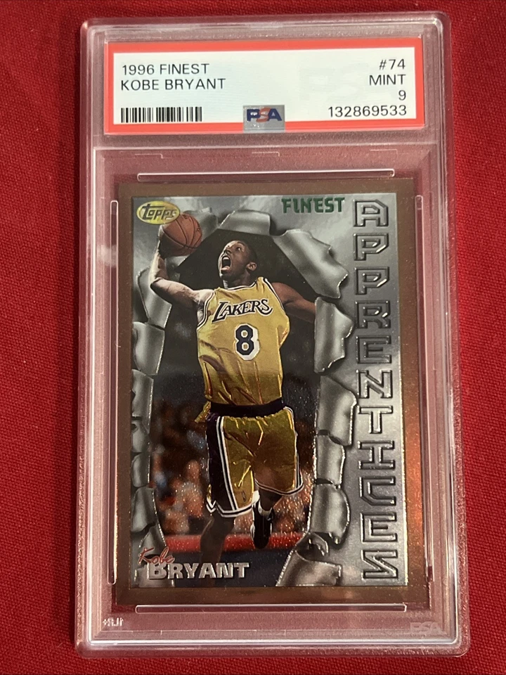 Finest Kobe Bryant #74 (RC) 1996 PSA 9 Foto 2 de 4