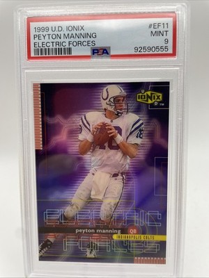 1999 UD Ionix - Electric Forces Peyton Manning #EF11 Low POP