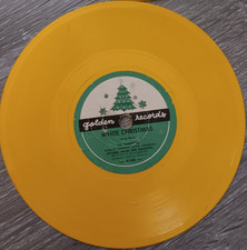 Vintage 1952 Little Golden Record White Christmas R103B Yellow Vinyl 6