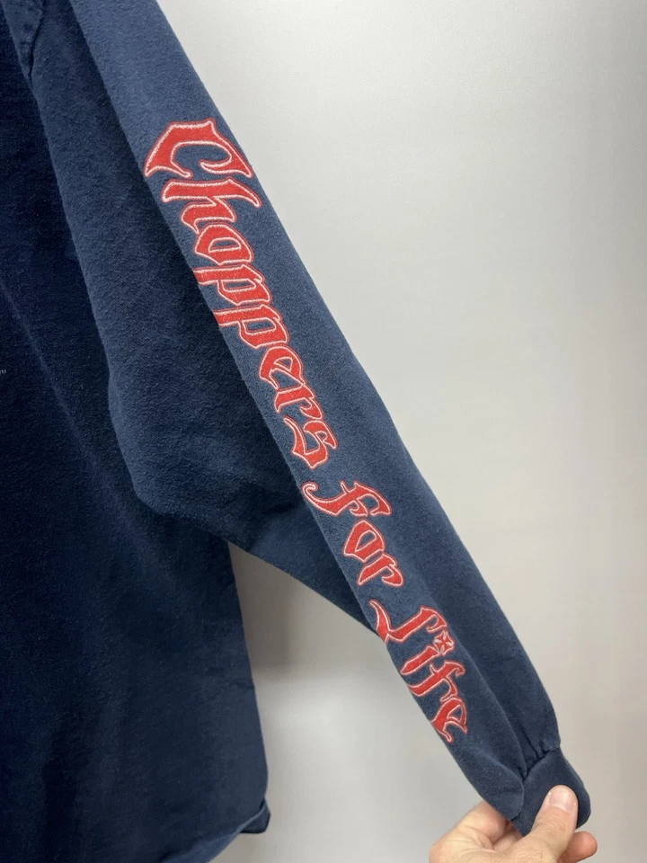 Camiseta de Playa Larga West Coast Choppers De Colección Y2K Talla L Jesse Who Foto 3 de 4