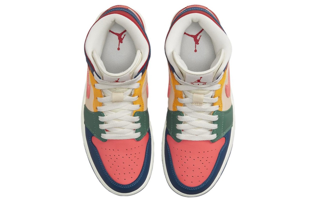 JORDAN 1 Mid Se Multi Color 2022 Women's - DN3738-400 MT | eBay
