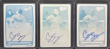 2012 Bowman Chrome Draft Corey Seager Plate Auto 1/1 Cyan, Magenta, and Yellow