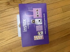 FujiFilm Instax Mini 12 Holiday Bundle Pastel Blue Instant Camera Film