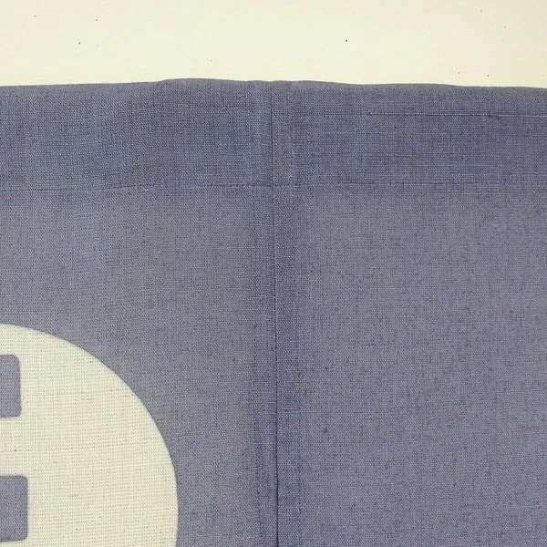 Lino Japonés Largo Noren - Puerta Tradicional Tienda Cortina Verano Fuegos Artificiales Azul Foto 4 de 4