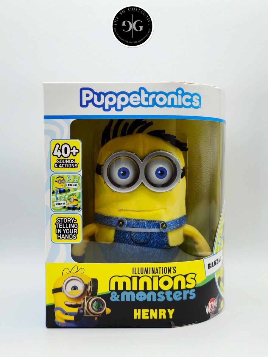 minion ページ Rhode 商品2点 NEW! MINIONS & MONSTERS x Puppetronics | HENRY-Palm Puppetronic
