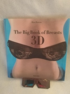 The Big Book Of Breasts 3D (Dian Hanson 2011) Tashen w/ 3D GLASSES - RARE!