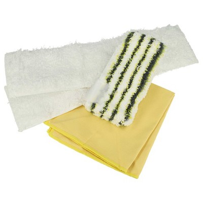 4er Wischtuch Set für Kärcher SC 1 Floor Kit SC 1 EasyFix Premium