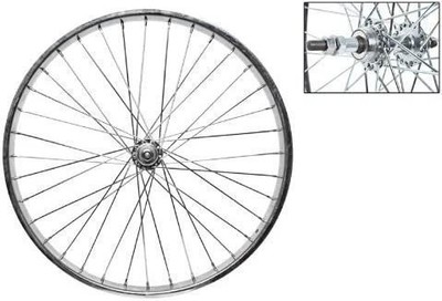 Wheel Master Rear Bicycle Wheel 24 x 2.125 36H,Bolt On, Chrome, 5,6,7spd