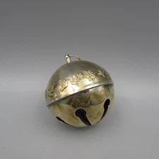 Wallace Silverplate 1977 Annual Sleigh Bell Christmas Ornament