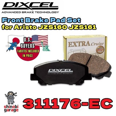 DIXCEL EC Brake Pads 311176 Front for Toyota Aristo JZS160 JZS161