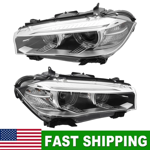 FOR 2014-2018 BMW X5 F15 X6 F16 F85 XENON W/ ADAPTIVE HEADLIGHT DRIVER PASSENGER