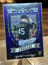 2021 Panini Chronicles #1 Garrett Crochet Crusade Blue Velocity