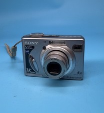 Sony Cyber-shot DSC-W5 5.1MP Digital Camera, Silver - Tested
