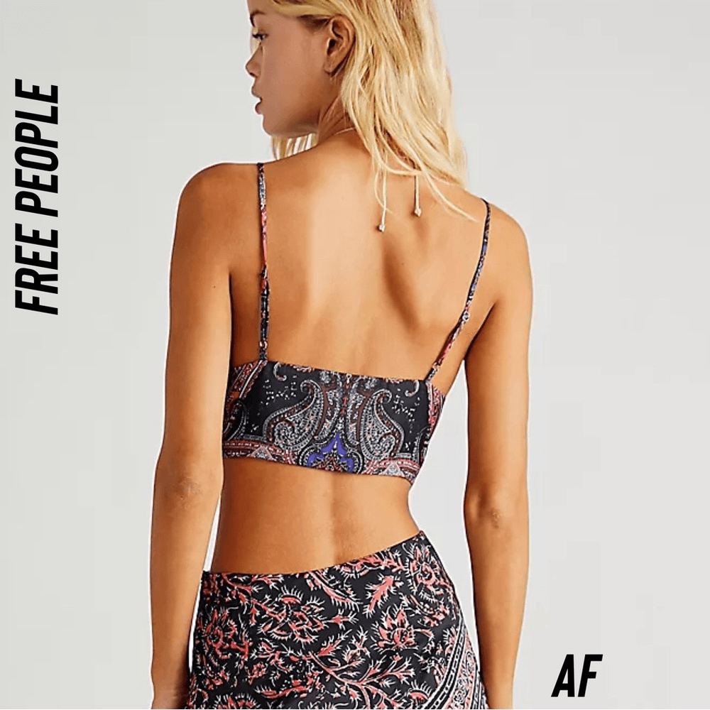 FREE PEOPLE INGRID MIDI DRESS IN TWILIGHT COMBO NEW NWT SIZE 14 | eBay