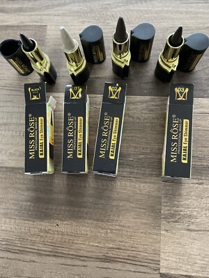 MISS ROSE Kajal Eye Shimmer Set Of 4 Black,01,02,&03/ 4