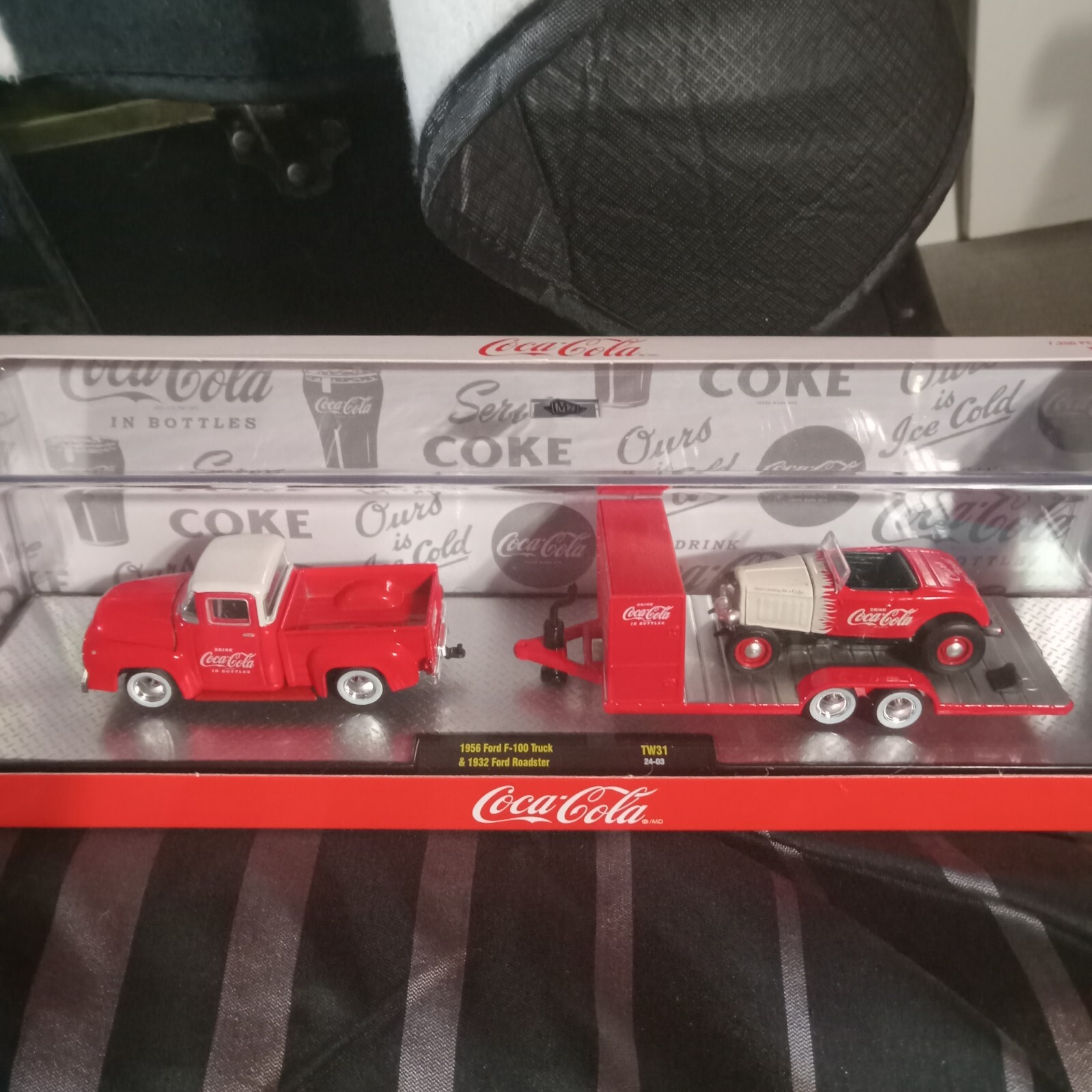 2024 1956 Ford F100 truck and 1932 Ford Roadster tw31