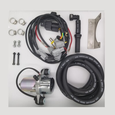 #ad Electric Vacuum Pump Kit easy installation for Brake Booster 12 Volt 18 to 25quot; $193.00