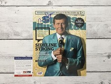 Craig Sager Signed Sports Illustrated SI 8x10 Photo PSA/DNA COA Autographed f