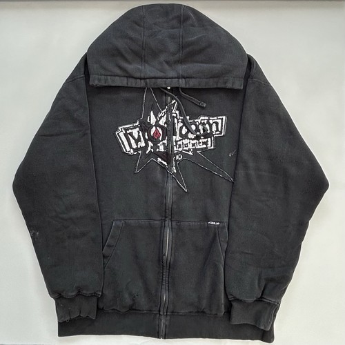 Vintage Y2K Volcom Reversible Full Zip Hoodie Size Men’s Large Jesse Pinkman