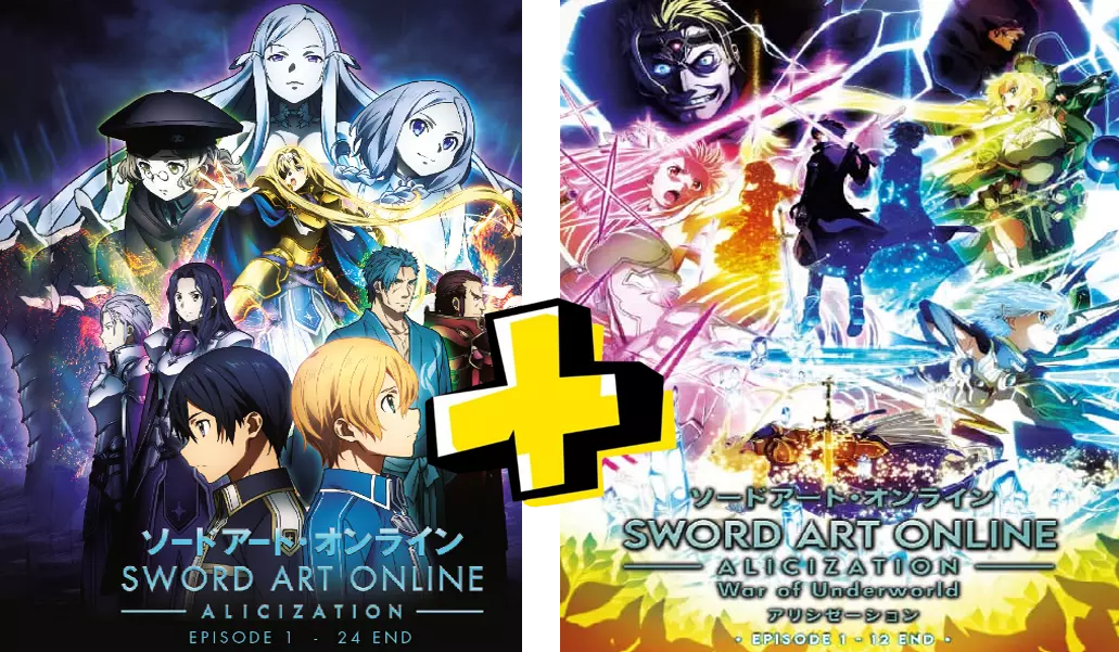 DVD Anime Sword Art Online: ALICIZATION TV Series (1-24 End) English  Subtitle