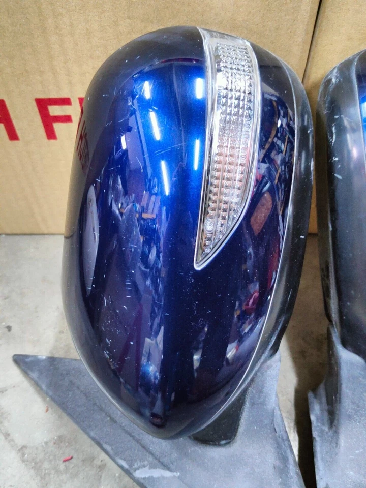 Espejos retrovisores laterales JDM Subaru LIBERTY EXIGA YA5 YA9 06/08-07/12 lámpara plegable automática #2 Foto 3 de 4