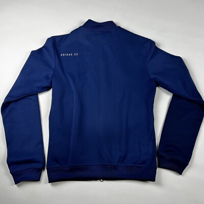 【希少】Sports Jacket Rare Adidas Originals ZX mens track top TT jacket, S Small, Navy +