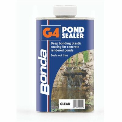 Bonda G4 Pond Concrete Sealant 500ml Clear Paint on Pond Sealer