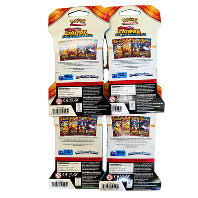 Pokemon TCG Spanish Chispas Fulgurantes (Surging Sparks) Booster blister x1  | eBay