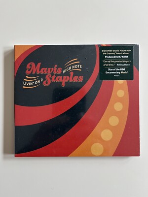 Mavis Staples / Livin  On A High Note 2106 CD Produced By M. Ward Digipak New