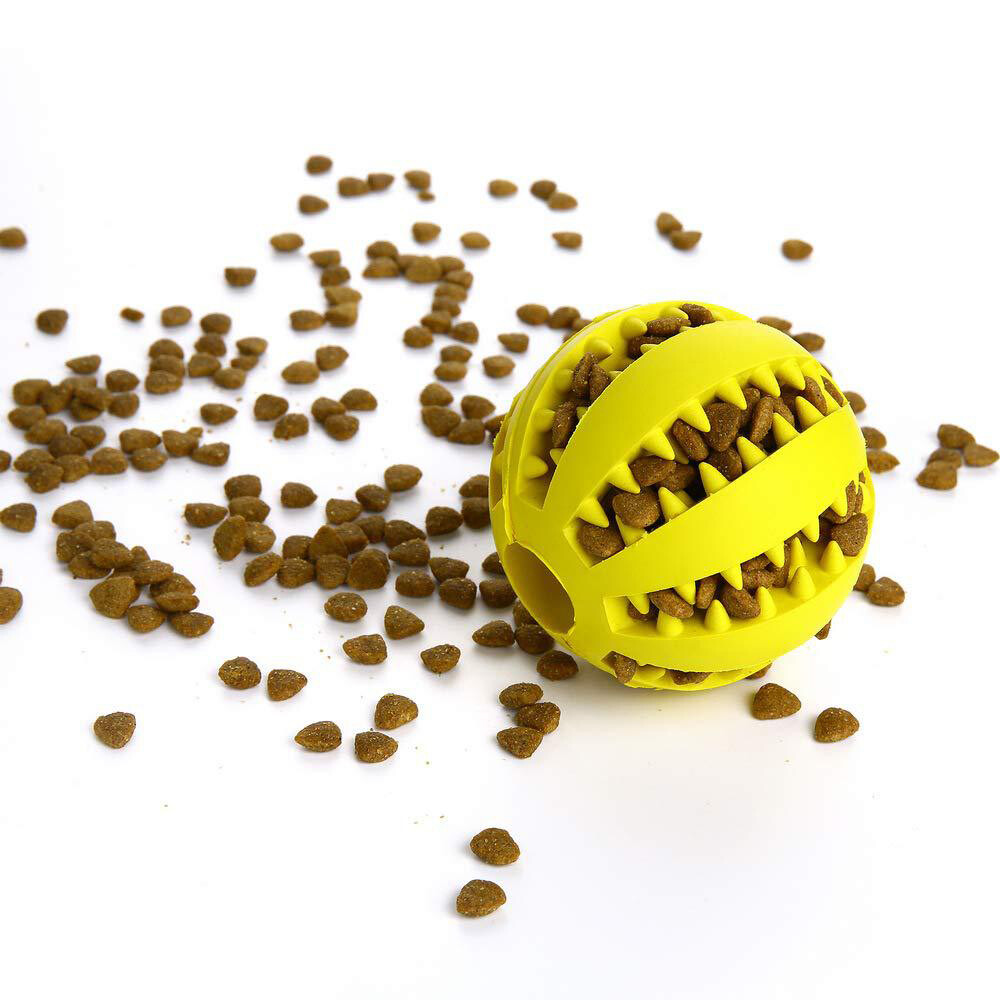 Puppy Toys Dog Toy Food Treat Interactive Puzzle Ball for Tooth