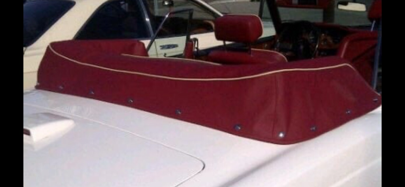 1966-1986 Rolls Royce Corniche Convertible Boot Cover