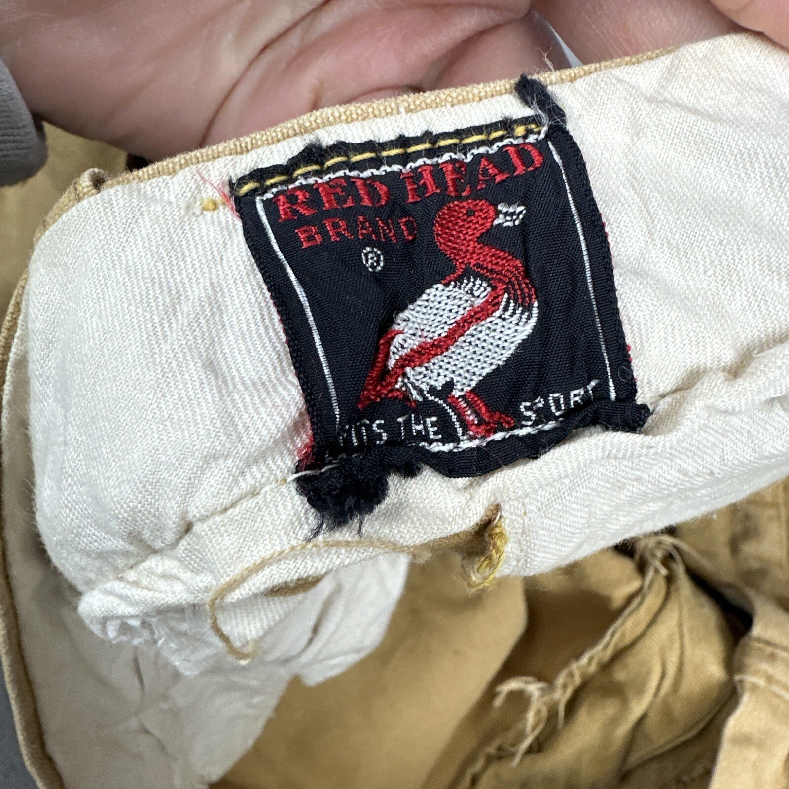Vintage REDHEAD Bone Dry Canvas Brush Hunting Pants 36x28