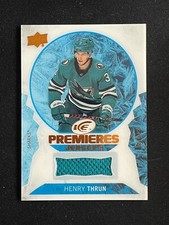 Henry Thrun 2023-24 Upper Deck Ice Hockey NHL Premieres Jerseys