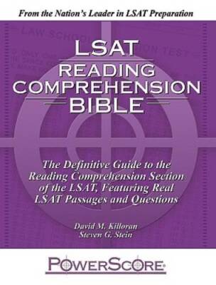 The PowerScore LSAT Reading Comprehension Bible - Perfect Paperback ...