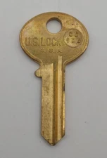 Vintage CO106 US Lock Key Blank - Various Locks Qty (1) #K006